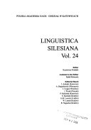 Linguistica Silesiana