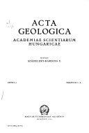 Acta Geologica