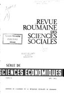 Revue roumaine des sciences sociales