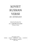 Soviet Russian Verse, an Anthology