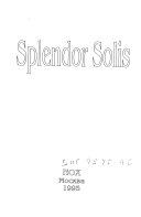 Splendor solis