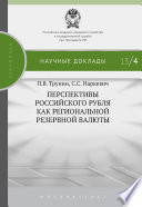 Перспективы российского рубля как региональной резервной валюты