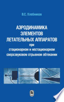 Аэротермодинамика элементов летательных аппаратов при стационарном и нестационарном сверхзвуковом отрывном обтекании