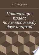 Цивилизация права: по лезвию между двух анархий