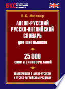 Англо-русский, русско-английский словарь для школьников. 25 000 слов и словосочетаний