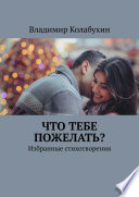 Что тебе пожелать? Избранные стихотворения