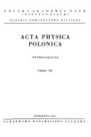 Acta Physica Polonica