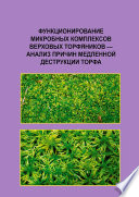 Функционирование микробных комплексов верховых торфяников – анализ причин медленной деструкции торфа