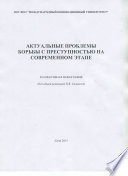 Актуальные проблемы борьбы с преступностью на современном этапе