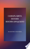 Словарь цвета поэзии Иосифа Бродского