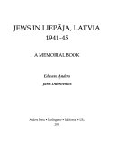 Jews in Liepāja, Latvia, 1941-45