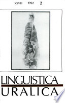 Linguistica Uralica