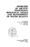 Проблемы водной токсикологии, биотестирования и управления качеством воды