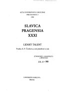 Slavica Pragensia