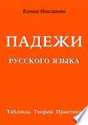 Падежи русского языка. Таблицы. Теория. Практика. Russian cases. Tables. Theory. Practice. (Russian Edition)