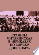 Станица Митякинская в «Приказах по войску Донскому»