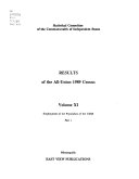 Итоги всесоюзной переписи населения 1989 года