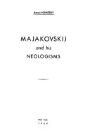 Majakovskij and His Neologisms