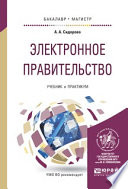 Электронное правительство. Учебник и практикум для бакалавриата и магистратуры