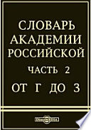 Словарь Академии Российской