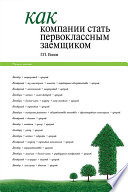 Как компании стать первоклассным заемщиком. Практические советы и рекомендации компаниям по организации кредитования и финансовой деятельности компани