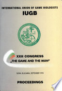 Proceedings of the Congress of the International Union of Game Biologists, XXII Congress