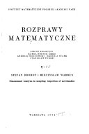 Rozprawy Matematyczne