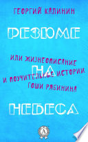 Резюме на небеса, или Жизнеописание и поучительные истории Гоши Рябинина