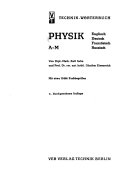 Physik: A-M