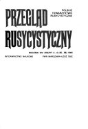 Przegla̦d rusycystyczny