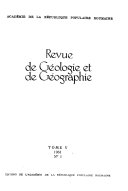 Revue de géologie et de géographie