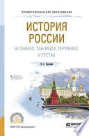 История России в схемах, таблицах, терминах и тестах. Учебное пособие для СПО