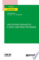 Обеспечение законности в сфере цифровой экономики . Учебное пособие для вузов