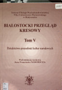 Białostocki przegla̦d kresowy