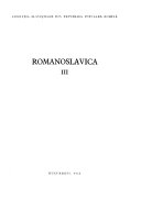 Romanoslavica