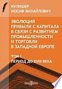 Эволюция прибыли с капитала в связи с развитием промышленности и торговли в Западной Европе