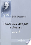 Семейный вопрос в России. Том II