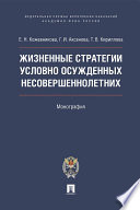 Жизненные стратегии условно осужденных несовершеннолетних. Монография