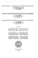 Asociatia Geologică Carpato-Balcanică Congresul al V-lea 4-19 Septembrie, 1961, Bucuresti