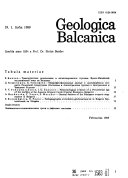 Geologica Balcanica