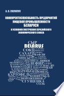 Конкурентоспособность предприятий пищевой промышленности Беларуси в условиях построения Евразийского экономического союза