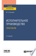 Исполнительное производство. Практикум 2-е изд. Учебное пособие для вузов