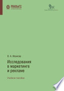 Исследования в маркетинге и рекламе