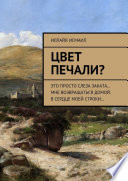 Цвет печали? Это просто слеза заката... Мне возвращаться домой. В сердце моей строки...