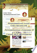 Литературные страницы – 12. Группа ИСП ВКонтакте