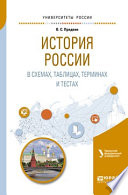 История России в схемах, таблицах, терминах и тестах. Учебное пособие для вузов