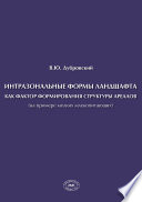 Интразональные формы ландшафта как фактор формирования структуры ареалов (на примере мелких млекопитающих)