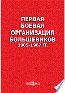 Первая боевая организация большевиков 1905-1907 гг.