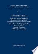 Europa et Sibiria