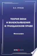 Теория воли и волеизъявления в гражданском праве